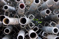 Construction Material - Long Pipes 1 Royalty Free Stock Image Construction Material - Long Pipes 1 Royalty Free Stock Image