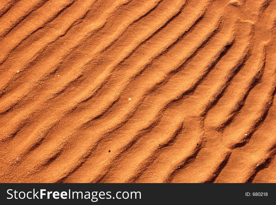 Texture background of sand in wave form. Texture background of sand in wave form