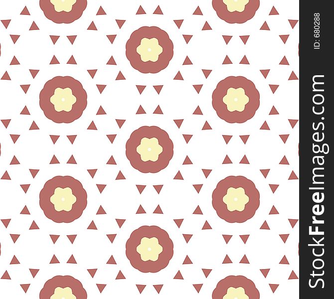 Repeated pattern wallpaper - flower background - additional ai and eps format available on request. Repeated pattern wallpaper - flower background - additional ai and eps format available on request