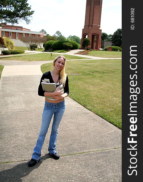 Student at College - Attractive Woman Please Let Me Know Where You use This. Thanks!