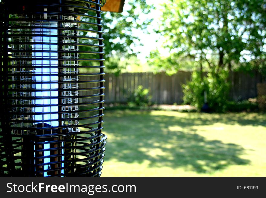 Bug Zapper in Lawn