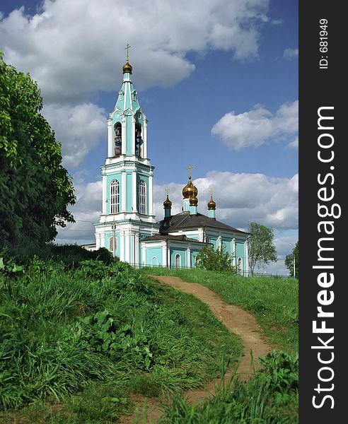 Church in Krylatskoe. Moscow