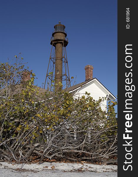 Sanibel Island lighthouse, Sanibel Florida America united states taken in march 2006