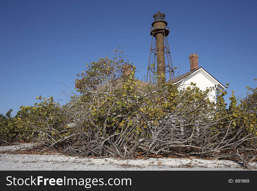 Sanibel Island lighthouse, Sanibel Florida America united states taken in march 2006