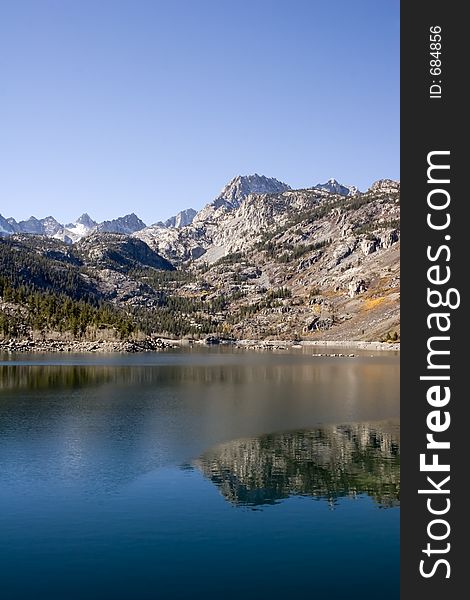 High Sierra lake