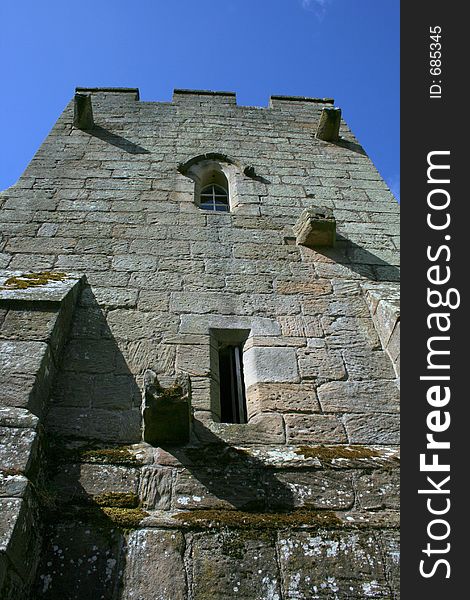 Old english royal castle in northumberland. Old english royal castle in northumberland