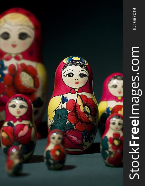 Traditional russian toy. Traditional russian toy