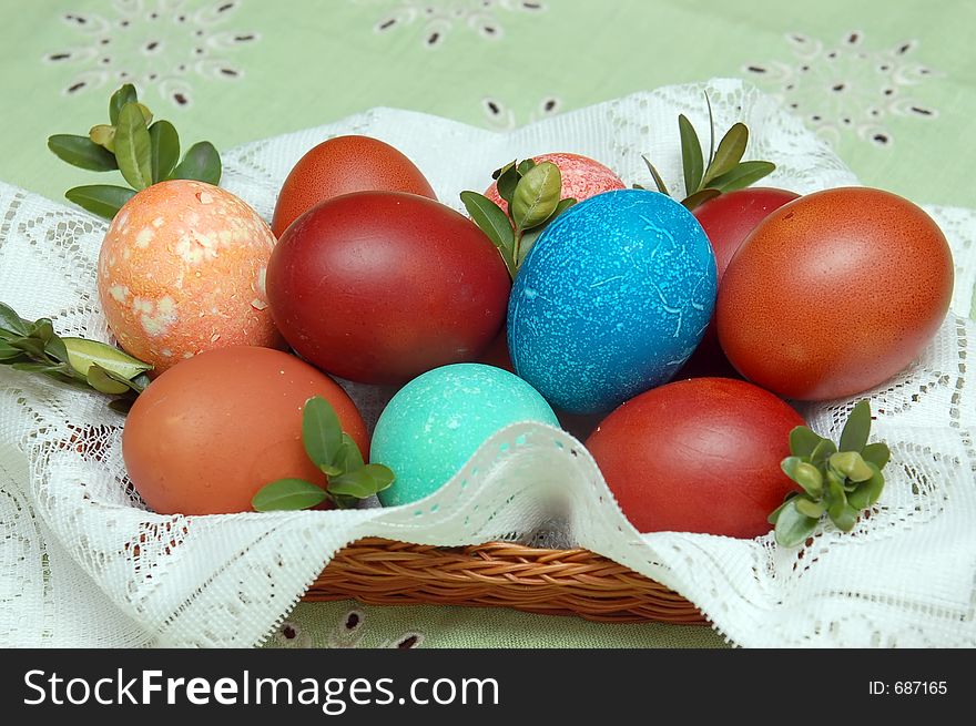 Easter eggs