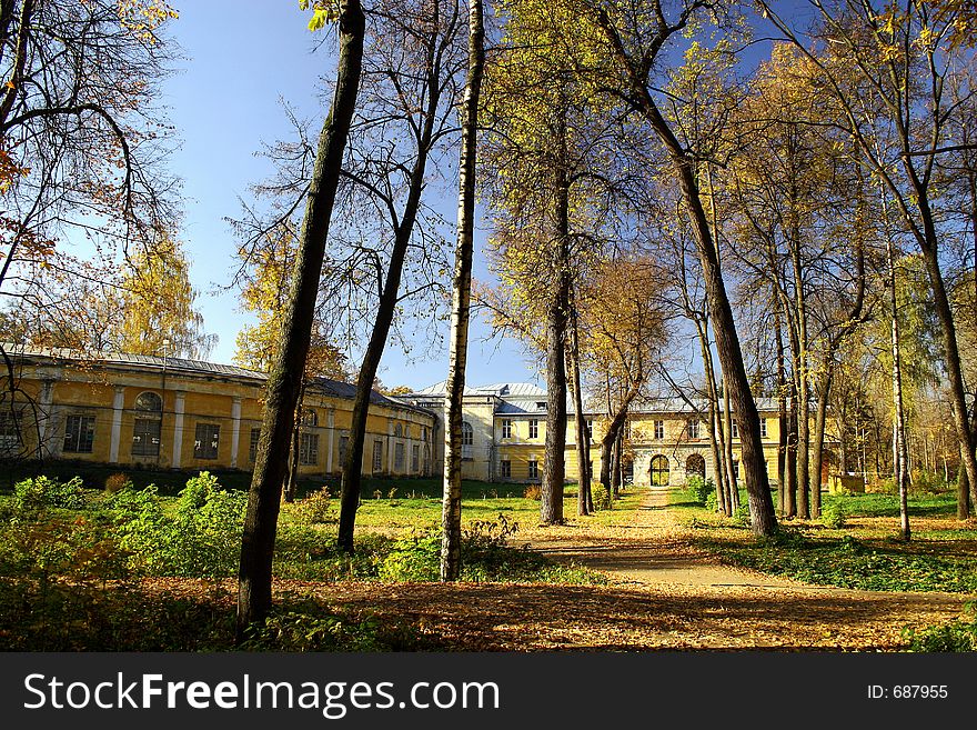 Manor of the city of Balashikha. Manor of the city of Balashikha.