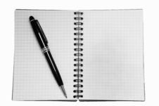 Isoalted Note-pad Stock Images