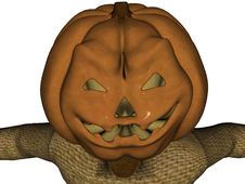 Pumpkin Head Scarecrow 2 Royalty Free Stock Image Pumpkin Head Scarecrow 2 Royalty Free Stock Image