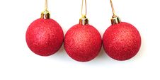 Christmas Baubles Royalty Free Stock Photography Christmas Baubles Royalty Free Stock Photography