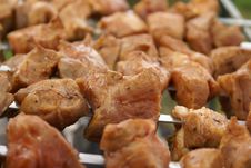 Shashlik Royalty Free Stock Photography Shashlik Royalty Free Stock Photography