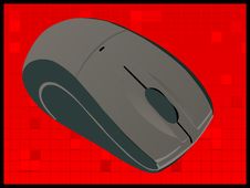 Wireless Mouse Stock Photography