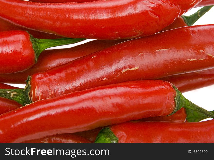 Hot Red Peppers