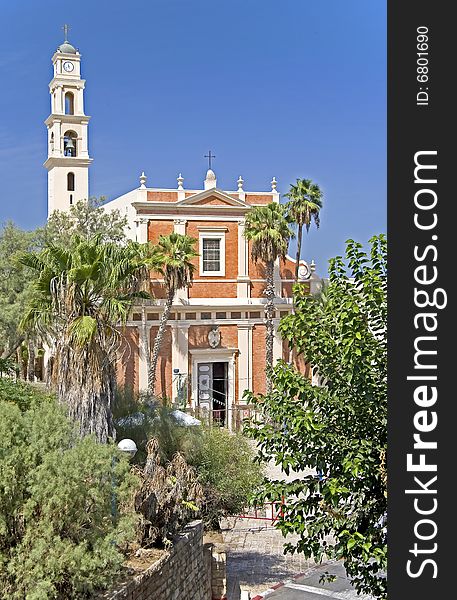 St.Peter church in Jaffo. Israel. St.Peter church in Jaffo. Israel