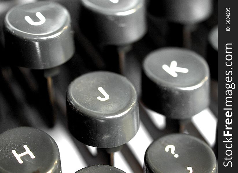 Typewriter Keys