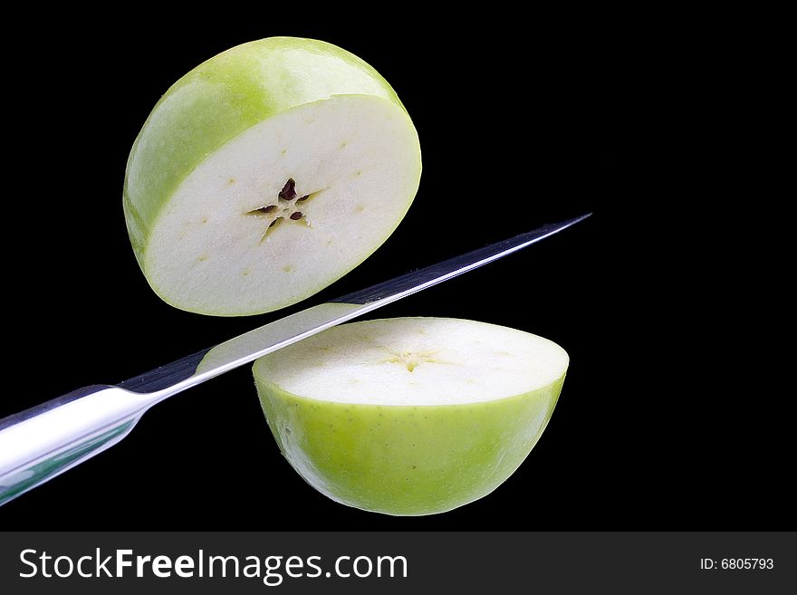 Fresh green apple