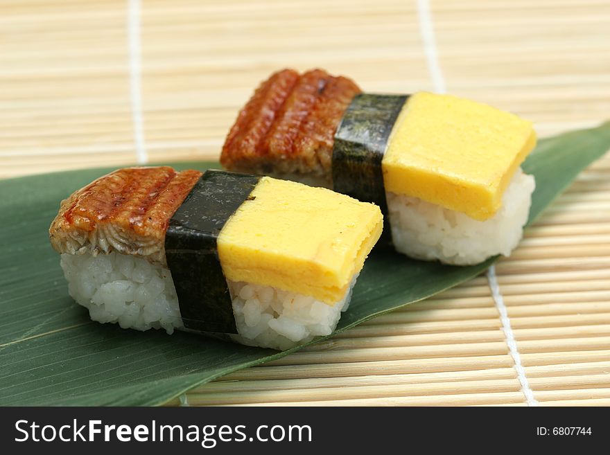 Prepared And Delicious Sushi