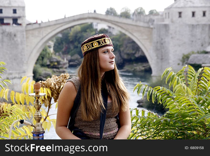 Girl with hat