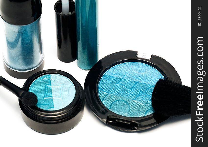 Blue Set For Make-up