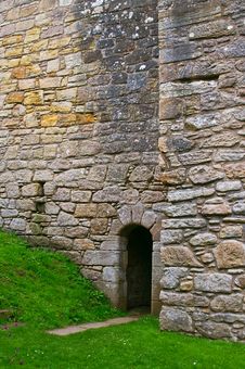 Detail Passage Way Castle Royalty Free Stock Photography