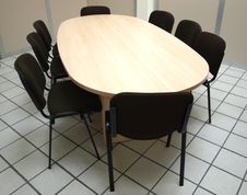 Meeting Room Tabl Stock Image Meeting Room Tabl Stock Image