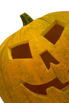 Big Orange Jack-O-Lantern Pumpkin Royalty Free Stock Photo Big Orange Jack-O-Lantern Pumpkin Royalty Free Stock Photo
