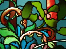Stained Glass Window Stock Photography Stained Glass Window Stock Photography