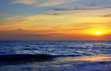 Technicolor Sunset Royalty Free Stock Photos Technicolor Sunset Royalty Free Stock Photos