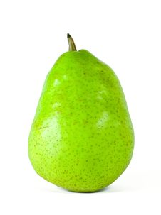 Fresh Green Pear Royalty Free Stock Image Fresh Green Pear Royalty Free Stock Image