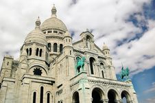 Basilica Of Sacre-Coeur, Montmartre, Paris, France Stock Images Basilica Of Sacre-Coeur, Montmartre, Paris, France Stock Images