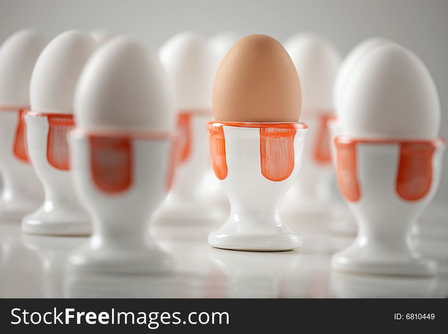 Eggs In Cups