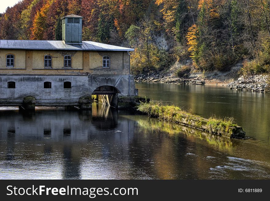 An abandoned mill in kempten, Germany.