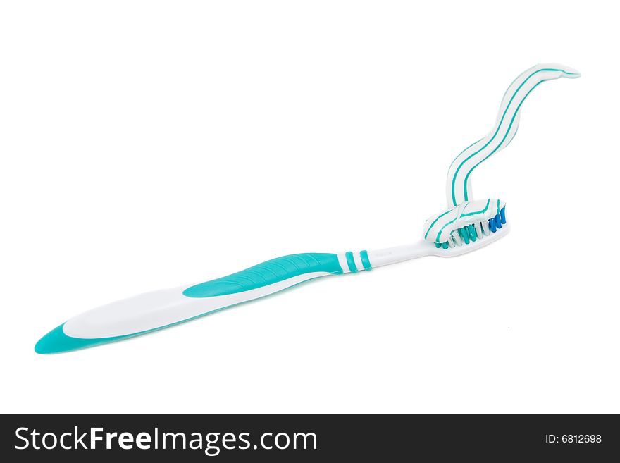 Toothbrush isolated on white background