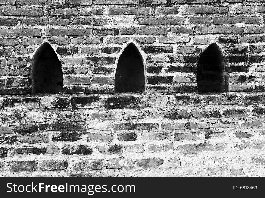 Background of old brick wall captured at ancient temple in the ruins old capital of Thailand, Ayutthaya.
CanonEOS 5D & 24-70L. Background of old brick wall captured at ancient temple in the ruins old capital of Thailand, Ayutthaya.
CanonEOS 5D & 24-70L