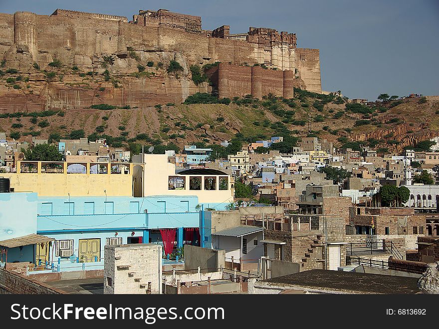 The City of Jodhpur and its fort, Rajasthan