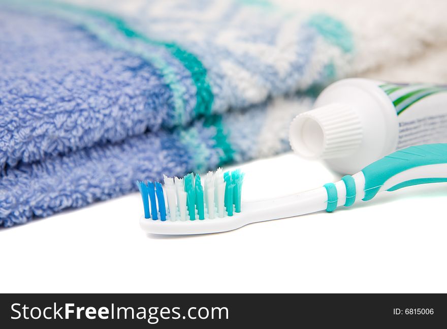 Toothbrush isolated on white background