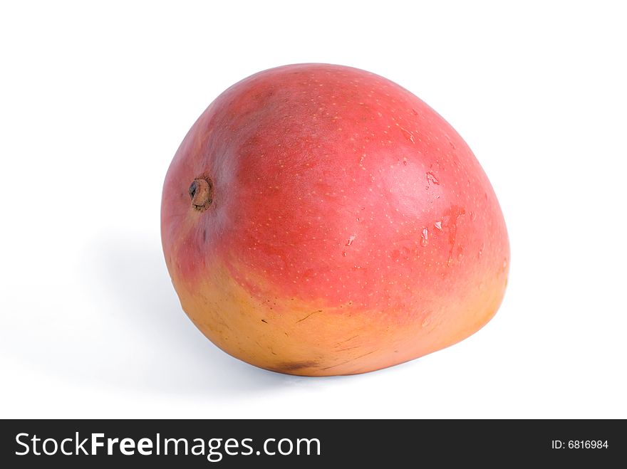 Australia sweet mango, isolated on white with clipping path