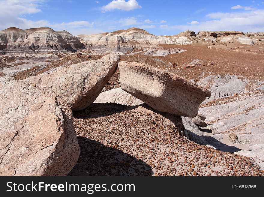 Landscape  At Petrified Forest National Park