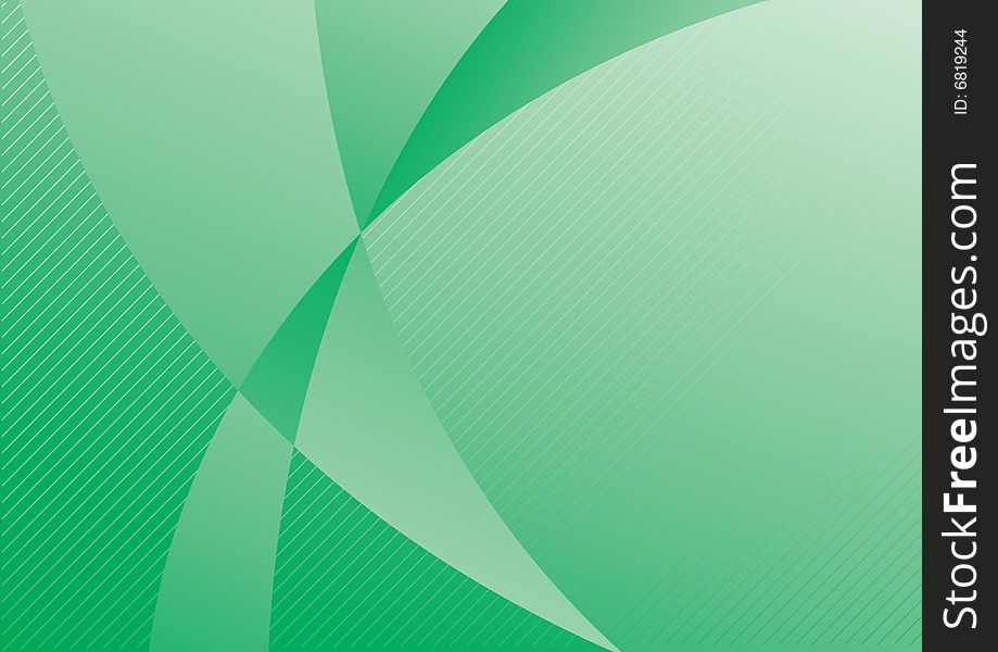Green abstract vector background illustration. Green abstract vector background illustration