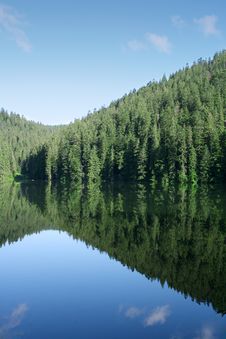 Mountain Lake Landscape Royalty Free Stock Photo Mountain Lake Landscape Royalty Free Stock Photo