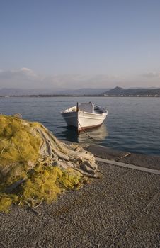 Fishing Boat And Fishing Net Stock Images Fishing Boat And Fishing Net Stock Images