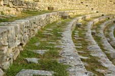 Sitting Range In Pula Amphitheater Royalty Free Stock Image Sitting Range In Pula Amphitheater Royalty Free Stock Image