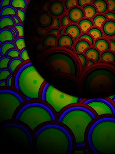 Colour Circles 4 Royalty Free Stock Image