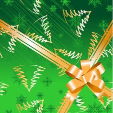 Gift Bow Ribbon, Christmas Stock Photography Gift Bow Ribbon, Christmas Stock Photography