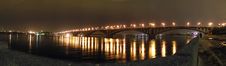 Bridge At Night Stock Image Bridge At Night Stock Image
