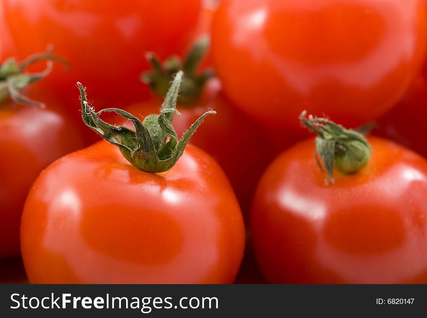 Ripe Tomatoes Background