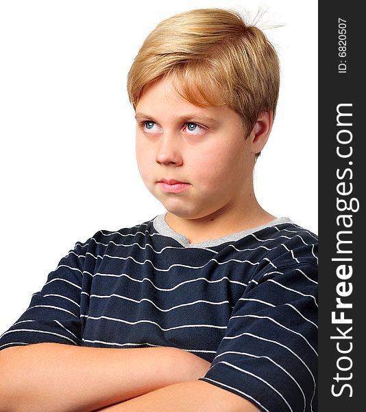 Photo Of Young Boy Thinking