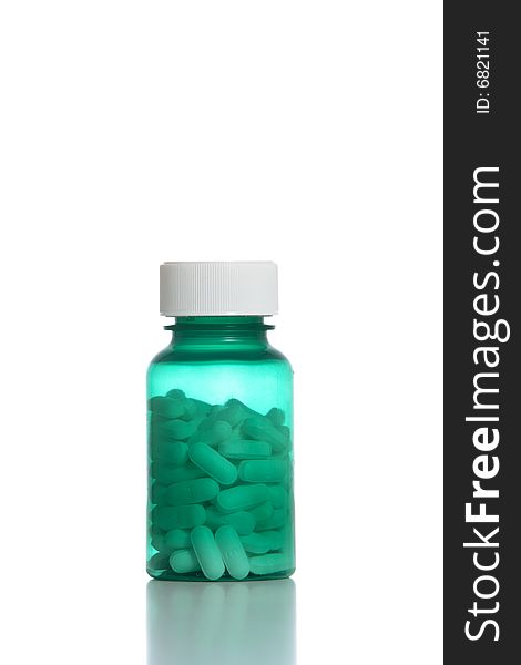 A Bottle Filled With Pills